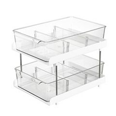 Sliding 2-Drawer Organizer