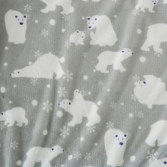 Madelinen Printed Velvet Plush Warm & Cozy Luxurious Fleece Sheet Set