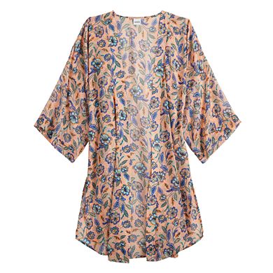 Women's Sonoma Goods For Life® Katy Floral Chiffon Kimono