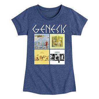 Girls 7-16 Genesis Albums Tee