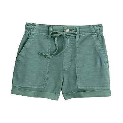 【mnem】Patch Pocket Bermuda Pants HOMBOM Men's Casual Solid Knee Length Cargo Shorts with