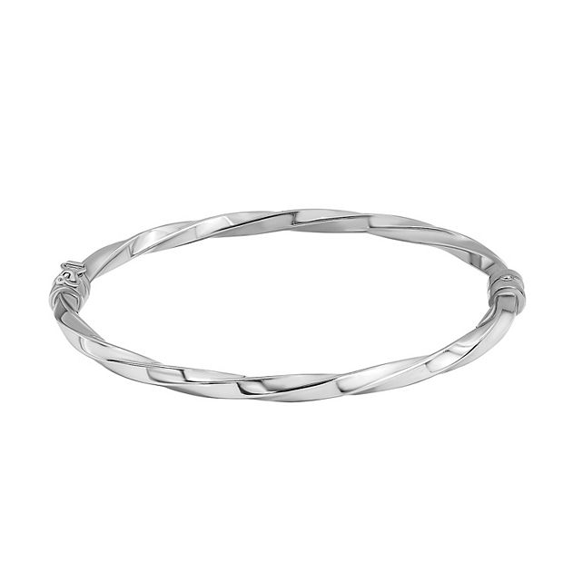 Kohl's sterling silver hot sale bangle bracelets