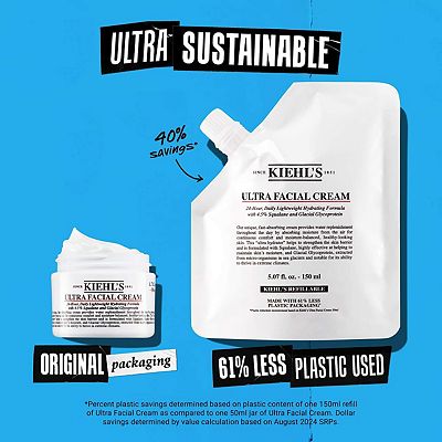 Kiehl's Since 1851 Ultra Facial Refillable Moisturizing Cream with