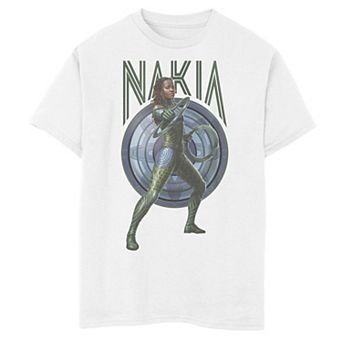 Boys 6-20 Marvel Wakanda Frever Nakia Shield Graphic Tee