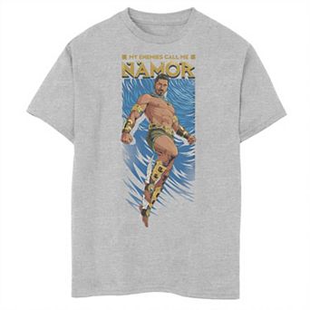 Boys 8-20 Marvel Wakanda Forever Namor Entrance Graphic Tee