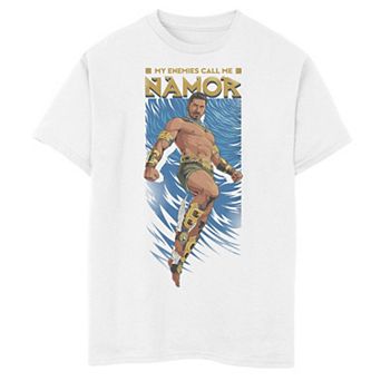 Boys 8-20 Marvel Wakanda Forever Namor Entrance Graphic Tee
