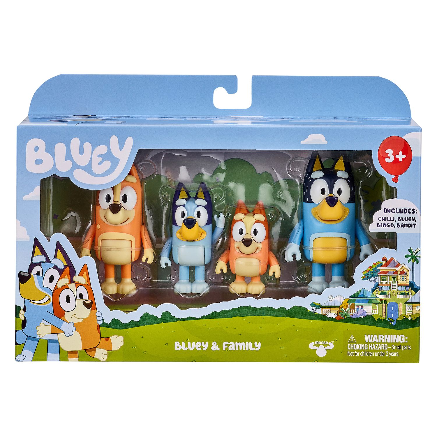 Детские фигурки Bluey Family Figure Pack