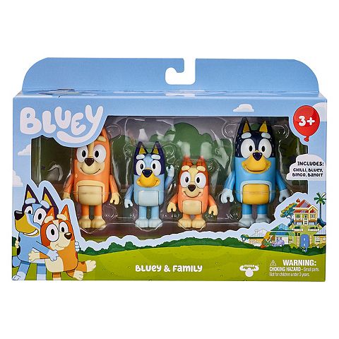 Детские фигурки Bluey Family Figure Pack