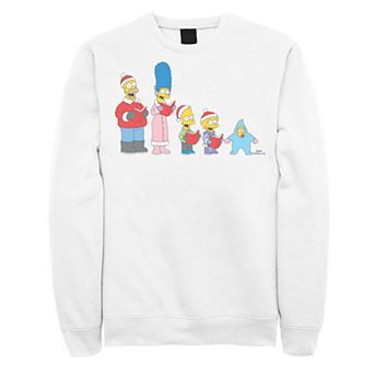 Men's The Simpsons Family Christmas Carols Sweatshirt