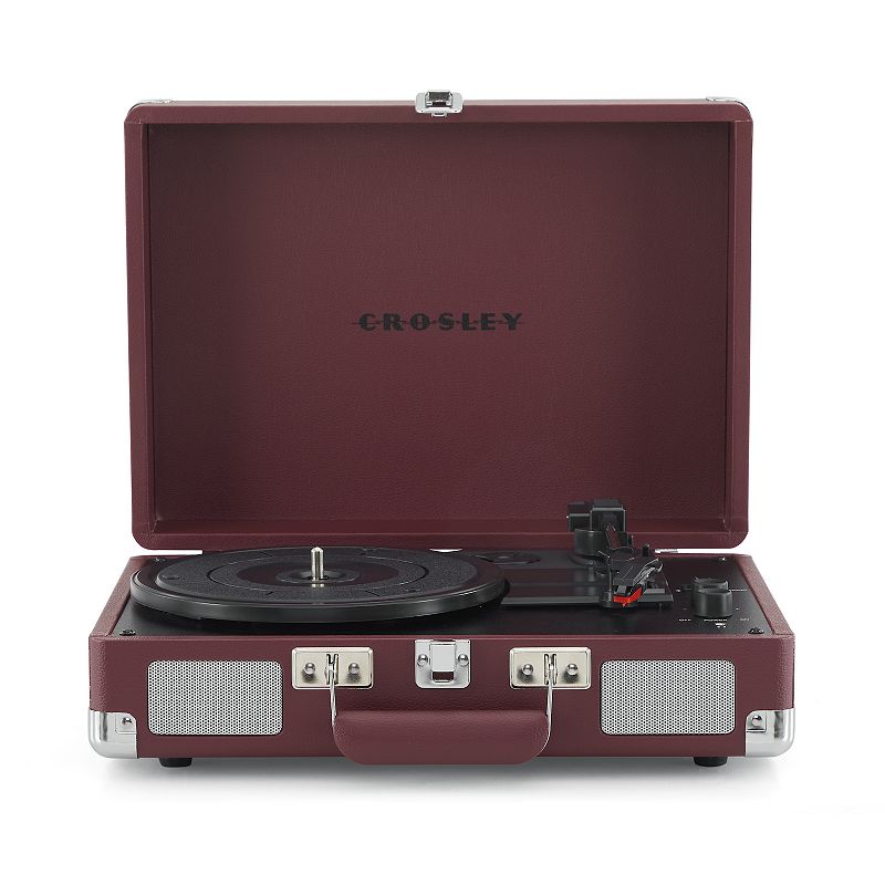 Crosley Cruiser Plus Turntable Record Player, Red