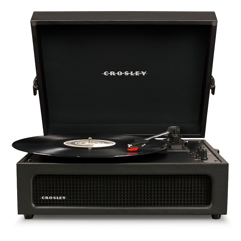 Crosley Voyager Turntable Record Player, Black
