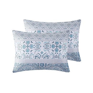 Madison Park Noa 6-Piece Comforter Set With Shams and Decorative Pillows