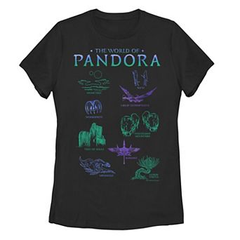 Juniors' Avatar The World Of Pandora Flora & Fauna Tee