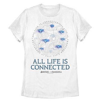 Juniors' Avatar Woodsprite "All Life Is Connected" Tee