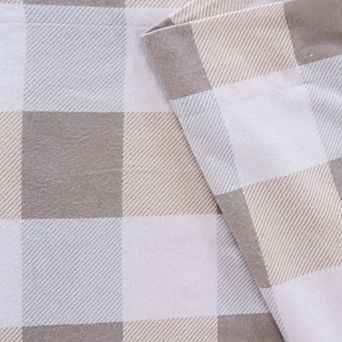 Madelinen Turkish Cotton Printed Flannel Luxurious Sheet Set