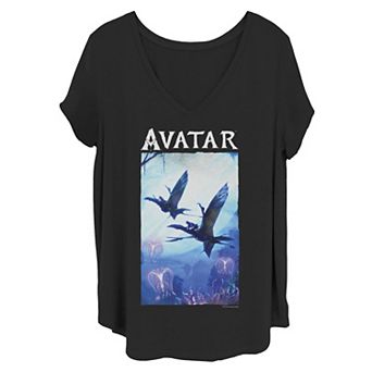 Juniors' Plus Avatar The Great Leonopteryx Flying Tee