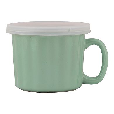 10 Strawberry Street 4-pc. Soup Mug with Lid Set