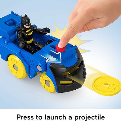 Fisher-Price Imaginext DC Super Friends Head Shifters Batman & Batmobile Set
