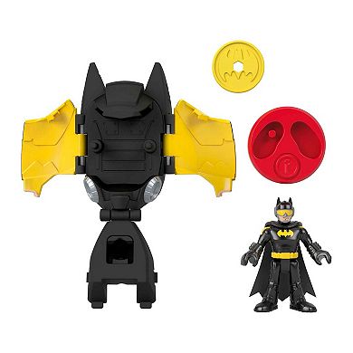 Fisher-Price Imaginext DC Super Friends Head Shifters Batman & Batwing Set