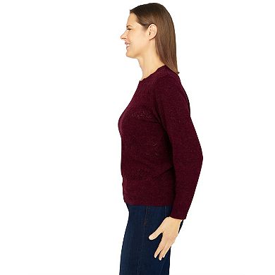 Women's Alfred Dunner Classics Cashmelon Sweater