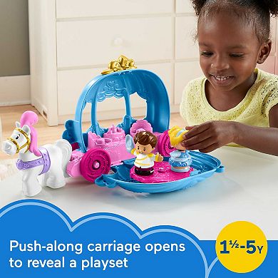 Disney Princess Cinderella's Dancing Carriage Playset by Fisher-Price Little People