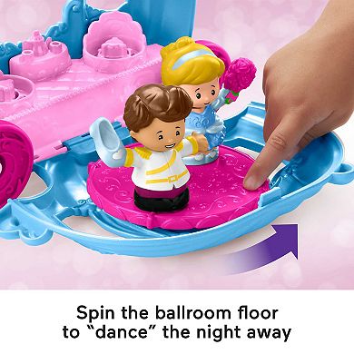 Disney Princess Cinderella's Dancing Carriage Playset by Fisher-Price Little People