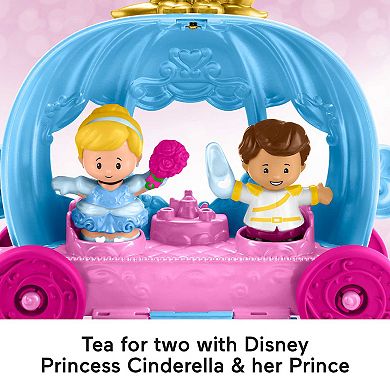 Disney Princess Cinderella's Dancing Carriage Playset by Fisher-Price Little People