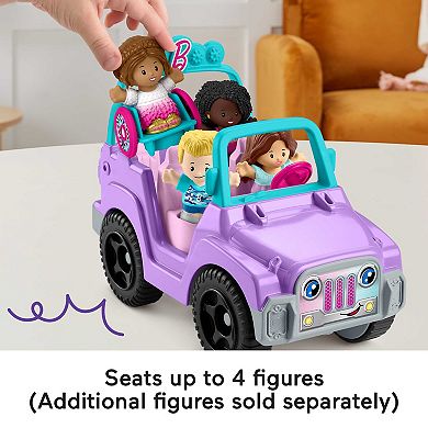 Fisher-Price Little People Barbie Beach Cruiser Car & Figure Set