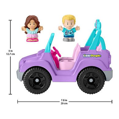 Fisher-Price Little People Barbie Beach Cruiser Car & Figure Set