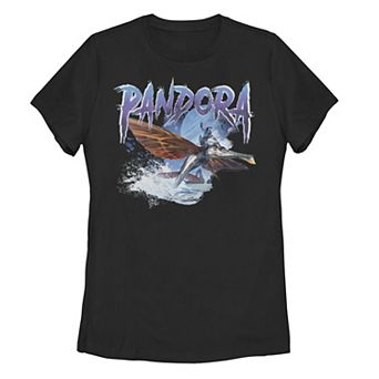 Juniors' Avatar Na'vi Skimwing Flight Over Sea Pandora Tee