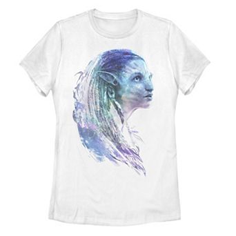 Juniors' Avatar Neytiri Face Silhouette Tee