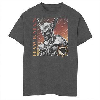 Boys 6-20 Black Adam Hawkman Grin Poster Graphic Tee