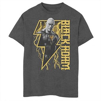 Boys 6-20 Black Adam Know You From Adam Graphic Tee