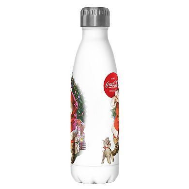 Coca-Cola Santa & Puppy 17-oz. Stainless Steel Water Bottle