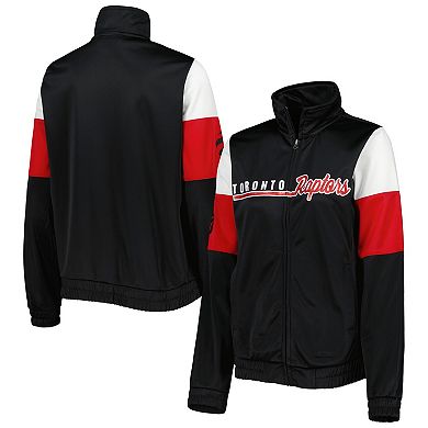 Women's G-III 4Her by Carl Banks Black Toronto Raptors Change Up Full-Zip Track Jacket