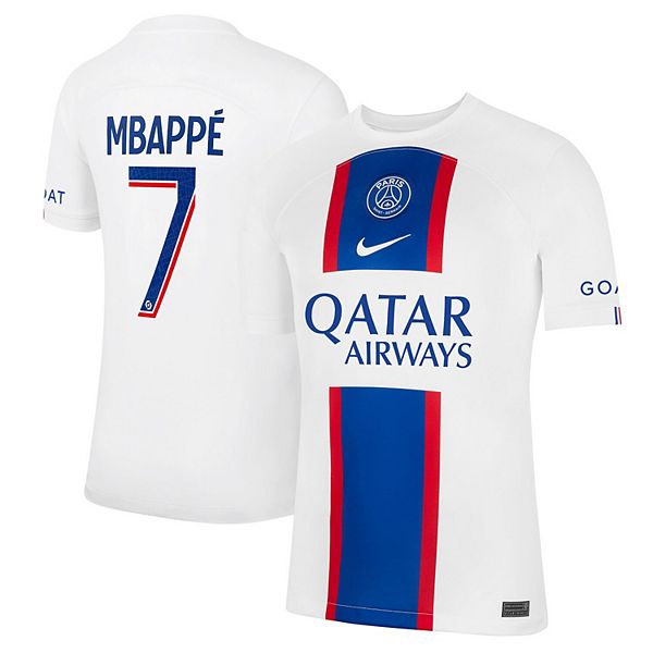 Mbapp 2022-2023 Paris Saint-Germain Soccer Jersey Activewear for Kids and Adults, Size: 18