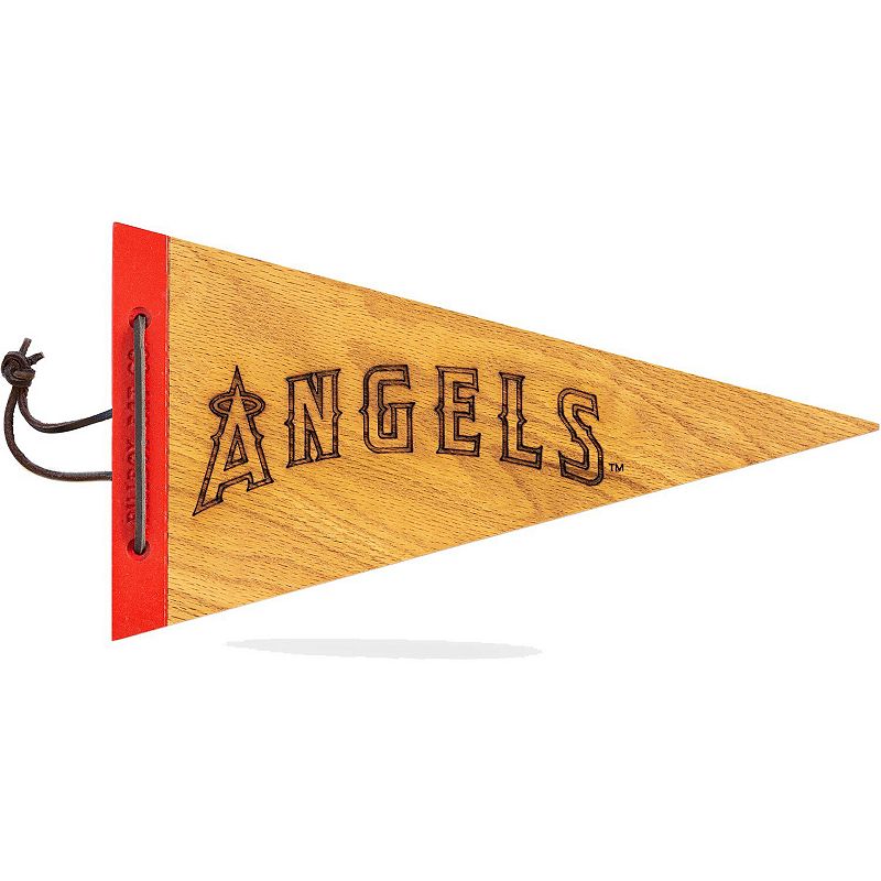 Los Angeles Angels 7 x 12 Wood Pennant, Multicolor