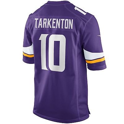 Men s Nike Fran Tarkenton Purple Minnesota Vikings Game Retired Player Jersey