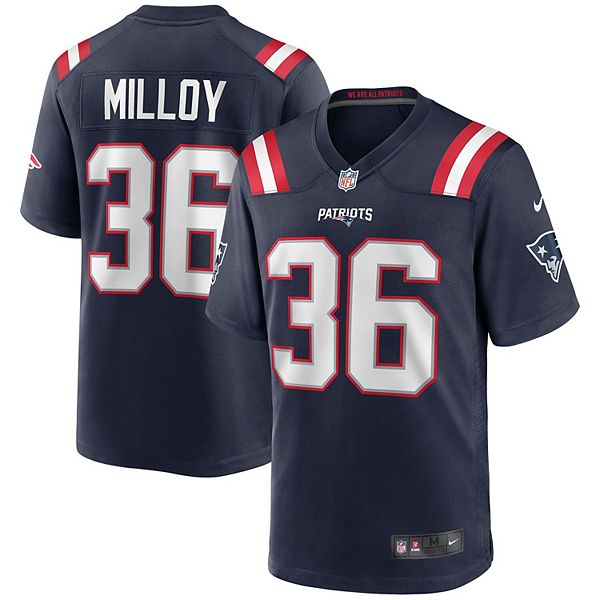 Lawyer Milloy Signed New England Patriot Jersey (JSA COA) Super Bowl X –