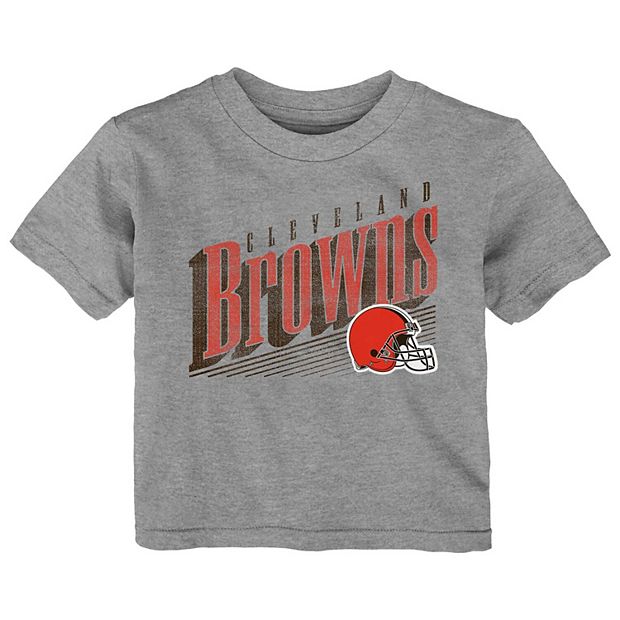Infant Heathered Gray Cleveland Browns Winning Streak T-Shirt
