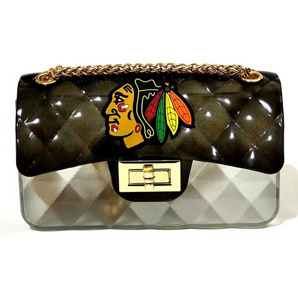 Cuce Chicago Blackhawks Jelly Crossbody Purse