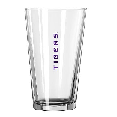 LSU Tigers 16oz. Team Wordmark Game Day Pint Glass