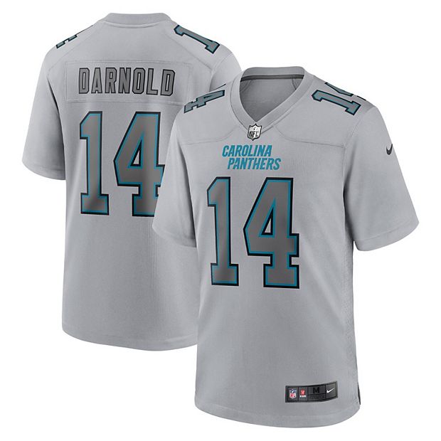 Men s Nike Sam Darnold Gray Carolina Panthers Atmosphere Fashion