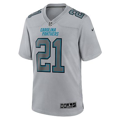 Men's Nike Jeremy Chinn Gray Carolina Panthers Atmosphere Fashion Game Jersey