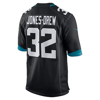 Men's Nike Maurice Jones-Drew Black Jacksonville Jaguars Game Retired Player Jersey