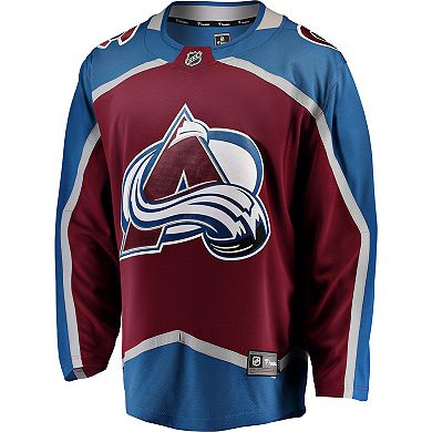 Men's Fanatics Maroon Colorado Avalanche Breakaway Home Jersey