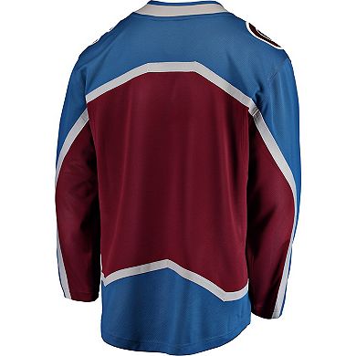 Men's Fanatics Maroon Colorado Avalanche Breakaway Home Jersey