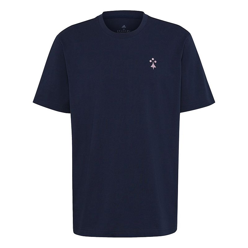 Mens adidas Navy Arsenal Lifestyle T-Shirt, Size: Small, Blue