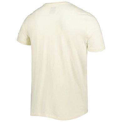Men's New Era Cream Pittsburgh Steelers Sideline Chrome T-Shirt