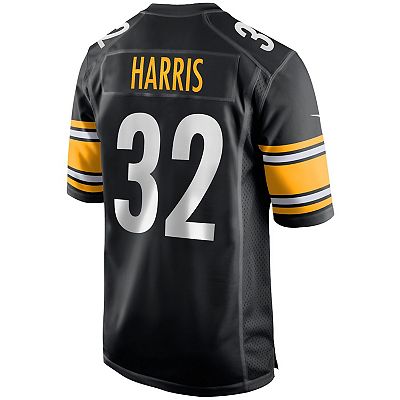 Men s Nike Franco Harris Black Pittsburgh Steelers Game Retired Player Jersey